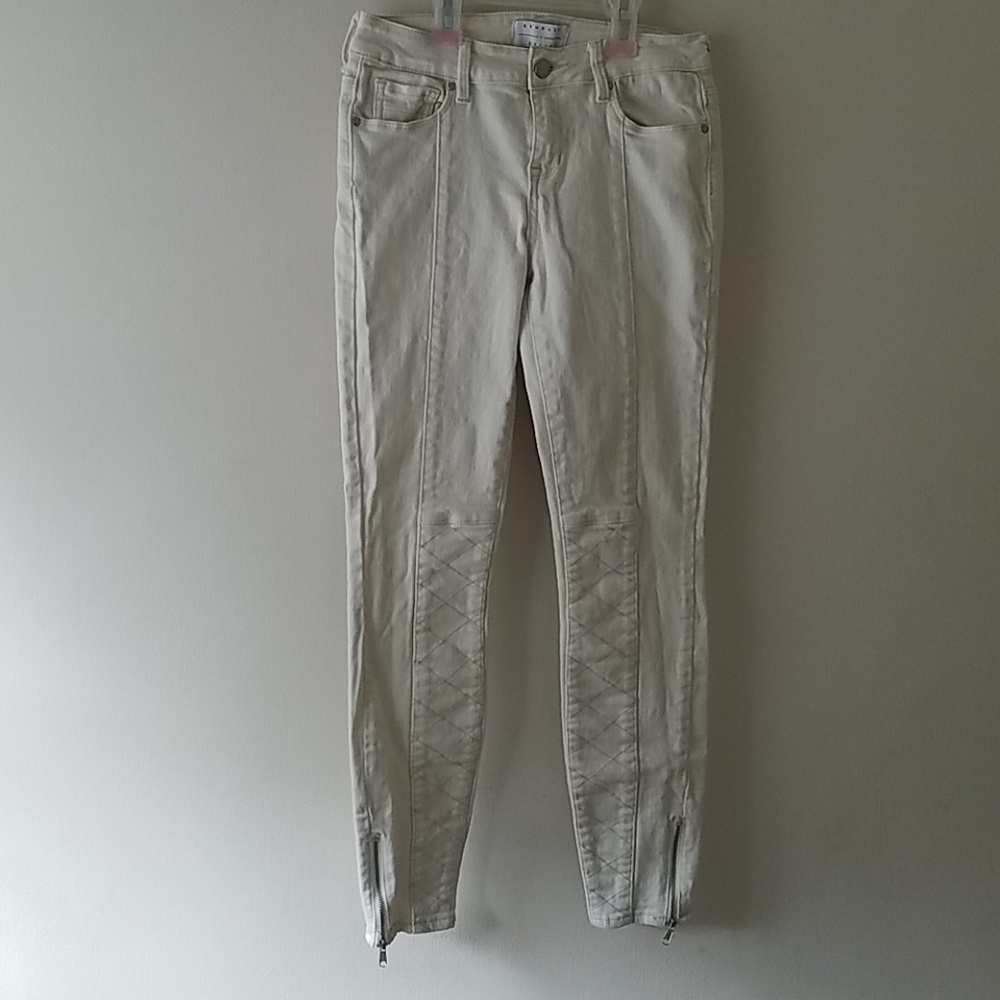 Kendall and Kylie Moto Mid rise jeans